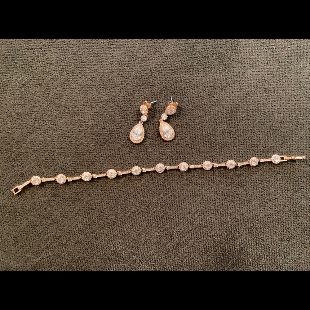 Nadri Earrings & Bracelet